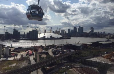Youth Club Enjoy Emirates Cable Cars in Greenwich